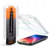 Spigen Glas.TR "EZ FIT PRO" iPhone 16 Pro Max / 17 Pro Max készülékhez edzett üveg kijelzővédő, átlátszó