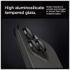 SPIGEN Optik Pro Glas.tr "EZ Fit" kameravédő – 2 db, iPhone 14 Pro / Max / 15 Pro / Max / 16 Pro / Max / 17 Pro / Max készülékhez, fekete