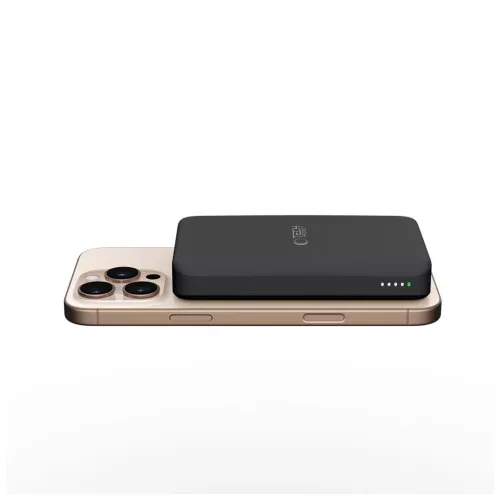 TECH-PROTECT PB24 LIFEMAG QI2 MAGSAFE HORDOZHATÓ TÖLTŐ 10000MAH fekete