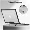 TECH-PROTECT SMARTSHELL PRO védőtok MacBook Pro 14 M1/M2/M3/M4/M5 2021-2025 készülékhez fekete/átlátszó
