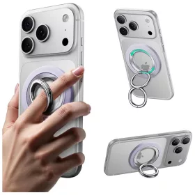 ESR MAGNETIC 360 HALOLOCK MAGSAFE Telefon Gyűrű levendula