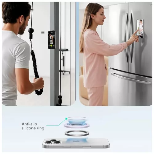 ESR MAGNETIC 360 HALOLOCK MAGSAFE Telefon Gyűrű levendula