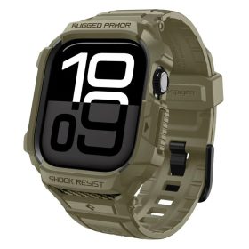   SPIGEN RUGGED ARMOR "PRO" V2 Apple Watch 10/11 (46 mm) készülékhez tok vintage khaki