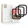 TECH-PROTECT Glass Flex+ hibrid védőüveg 2-PACK Apple Watch 4 / 5 / 6 / SE 1 / 2 / 3 (40MM) készülékhez fekete