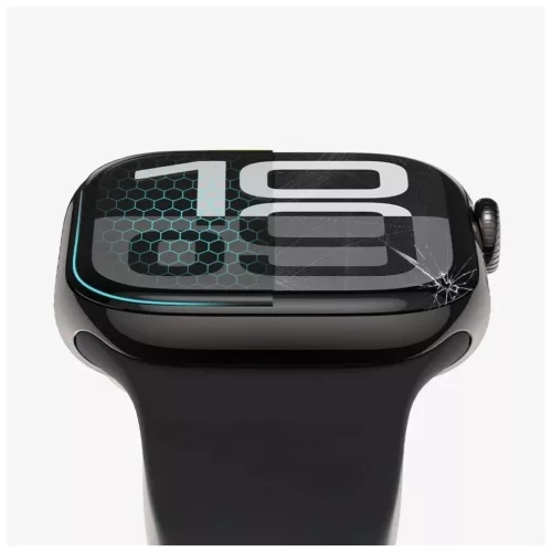 TECH-PROTECT Glass Flex+ hibrid védőüveg 2-PACK Apple Watch 4 / 5 / 6 / SE 1 / 2 / 3 (40MM) készülékhez fekete