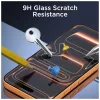 Temperált üvegfólia Tech-Protect Bundle 10-PACK iPhone 15 Pro Max készülékhez átlátszó