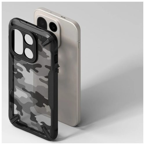 RINGKE FUSION X OnePlus 15 készülékhez tok CAMO fekete