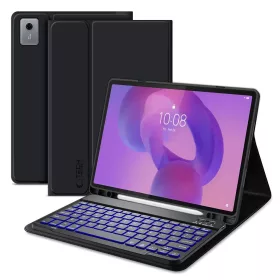   TECH-PROTECT SC Pen + Keyboard billentyűzetes tok – Lenovo Idea Tab Plus 12.1 TB-361 készülékhez – fekete