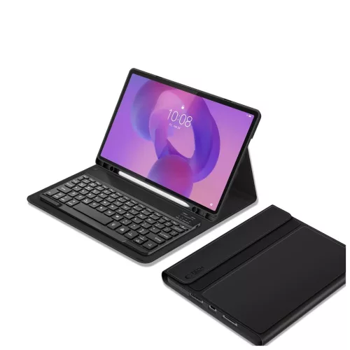 TECH-PROTECT SC Pen + Keyboard billentyűzetes tok – Lenovo Idea Tab Plus 12.1 TB-361 készülékhez – fekete