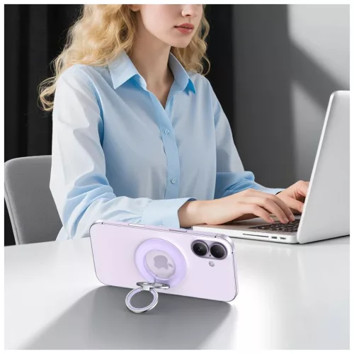 TECH-PROTECT MMR500 Mágneses MagSafe Telefon Gyűrű malva