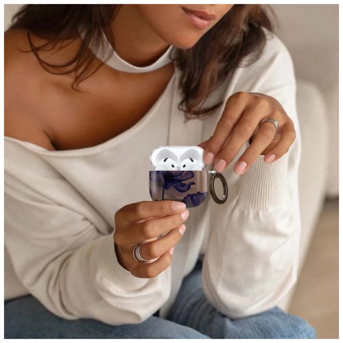 TECH-PROTECT LAMANO Apple AirPods 4 készülékhez tok Velvet fekete