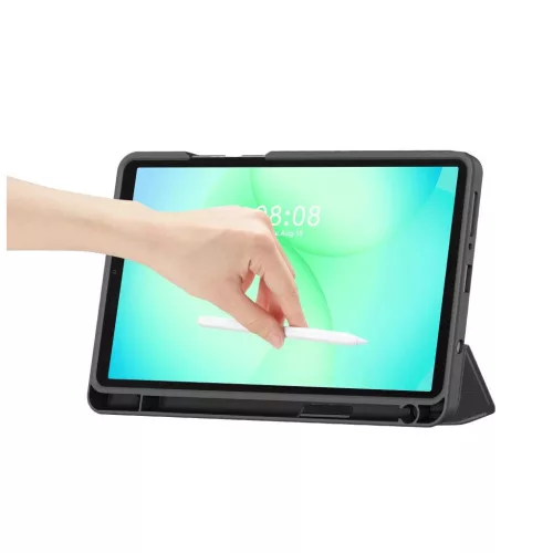 TECH-PROTECT SC PEN CANVAS Galaxy Tab A9+ / A11+ Plus 11.0 X210 / X215 / X216 / X230 / X235 / X236 készülékhez tok szénszürke