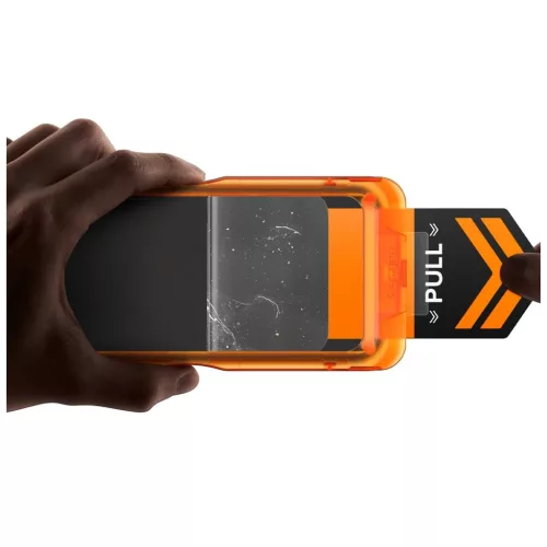 Spigen ALM GLAS.TR SLIM 3-PACK iPhone 17 Pro Max készülékhez edzett üveg kijelzővédő átlátszó