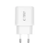 TECH-PROTECT NCA45W-GAN 2-PORT HÁLÓZATI TÖLTŐ PD 45W / QC3.0 + LIGHTNING CABLE fehér