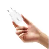 TECH-PROTECT NCA45W-GAN 2-PORT HÁLÓZATI TÖLTŐ PD 45W / QC3.0 + LIGHTNING CABLE fehér