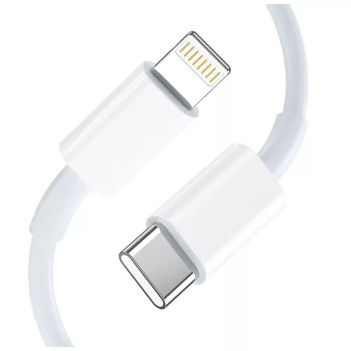 TECH-PROTECT NCA45W-GAN 2-PORT HÁLÓZATI TÖLTŐ PD 45W / QC3.0 + LIGHTNING CABLE fehér