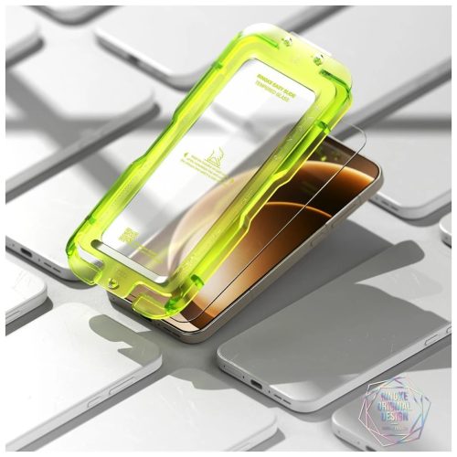 Temperált üveg kijelzővédő RINGKE EASY SLIDE 2-PACK ONEPLUS 15 készülékhez átlátszó