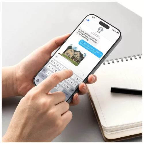 RINGKE EASY SLIDE anti-reflektív edzett üveg iPhone 17 Pro készülékhez átlátszó