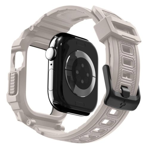 SPIGEN RUGGED ARMOR "PRO" V2 Apple Watch 10/11 készülékhez (46 mm) bézs
