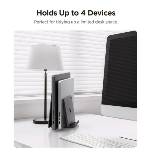 SPIGEN LD208S4 függőleges laptop állvány űrszürke