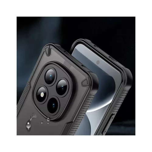 TECH-PROTECT RUGGED SHIELD MAGSAFE tok Xiaomi Poco M8 Pro / Redmi Note 15 Pro+ Plus 5G készülékhez matt fekete