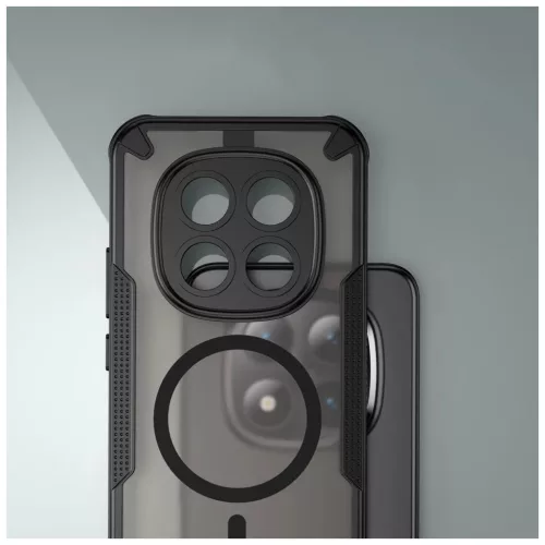 TECH-PROTECT RUGGED SHIELD MAGSAFE tok Xiaomi Poco M8 Pro / Redmi Note 15 Pro+ Plus 5G készülékhez matt fekete