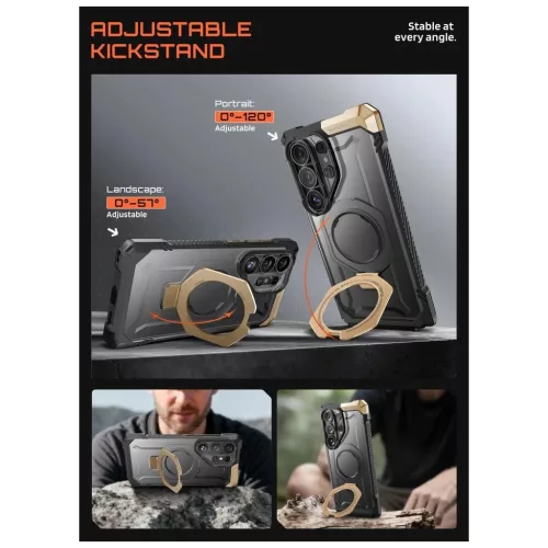 SUPCASE UB GRIP MAG MAGSAFE tok Samsung Galaxy S26 Ultra készülékhez sivatagi