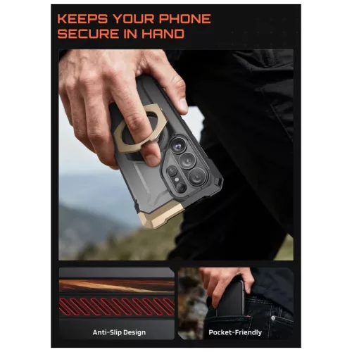 SUPCASE UB GRIP MAG MAGSAFE tok Samsung Galaxy S26 Ultra készülékhez sivatagi
