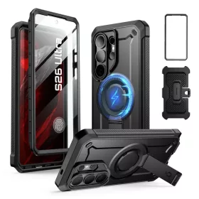  SUPCASE UNICORN BEETLE PRO MAG MAGSAFE 2-SET tok Galaxy S26 Ultra készülékhez fekete