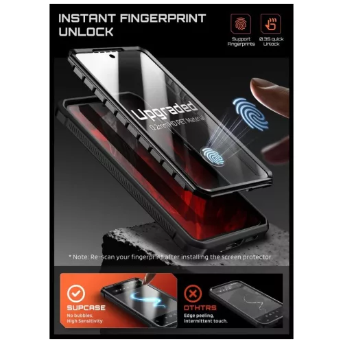 SUPCASE UNICORN BEETLE PRO MAG MAGSAFE 2-SET tok – GALAXY S26+ PLUS készülékhez – fekete