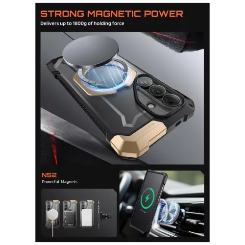 SUPCASE UB GRIP MAG MAGSAFE tok Samsung Galaxy S26 készülékhez sivatagi