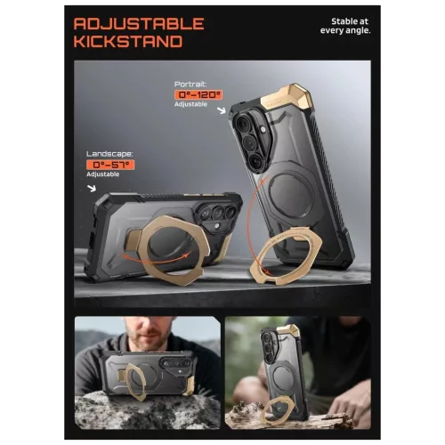 SUPCASE UB GRIP MAG MAGSAFE tok Samsung Galaxy S26 készülékhez sivatagi