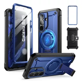   SUPCASE UNICORN BEETLE PRO MAG MAGSAFE tok 2-SET Samsung Galaxy S26 készülékhez kobalt
