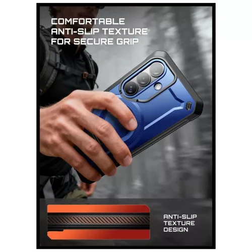 SUPCASE UNICORN BEETLE PRO MAG MAGSAFE tok 2-SET Samsung Galaxy S26 készülékhez kobalt