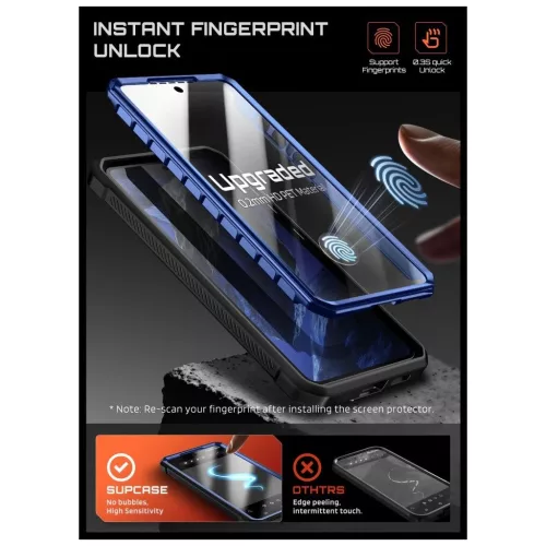 SUPCASE UNICORN BEETLE PRO MAG MAGSAFE tok 2-SET Samsung Galaxy S26 készülékhez kobalt