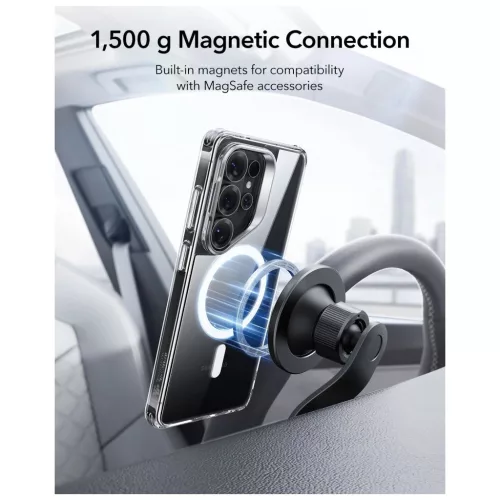 ESR CLASSIC HYBRID KICKSTAND MAGSAFE tok – Samsung Galaxy S26 készülékhez Ultra Clear
