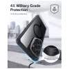 ESR Classic Hybrid állványos MagSafe tok Galaxy S26 készülékhez Ultra Clear / fekete
