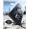 ESR CLASSIC HYBRID MAGSAFE Galaxy S26 készülékhez tok Ultra Clear fekete