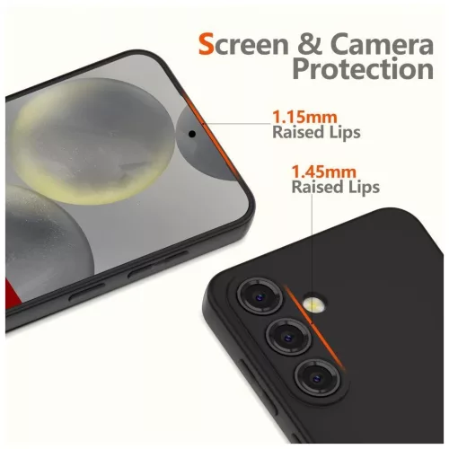 TECH-PROTECT ICON XIAOMI REDMI NOTE 15 PRO 5G készülékhez tok fekete