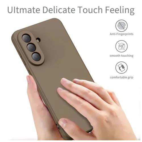 TECH-PROTECT ICON GALAXY A57 5G készülékhez tok barna