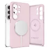 TECH-PROTECT MagSafe szilikontok Galaxy S26 Ultra készülékhez rózsaszín gyöngyház