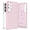 TECH-PROTECT MagSafe szilikontok Galaxy S26 Ultra készülékhez rózsaszín gyöngyház