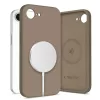 TECH-PROTECT szilikon MagSafe tok IPHONE 16E/17E készülékhez csokoládébarna