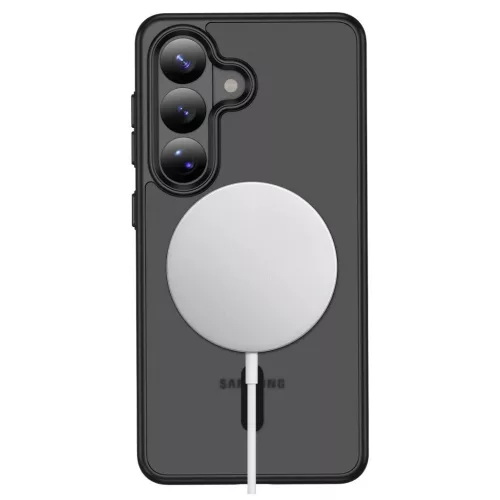 TECH-PROTECT MagMat MagSafe tok Samsung Galaxy S26+ PLUS készülékhez matt fekete