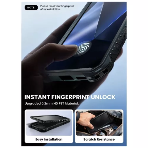 SUPCASE IBLSN ARMORBOX MAG MAGSAFE tok Samsung Galaxy S26 készülékhez, fekete