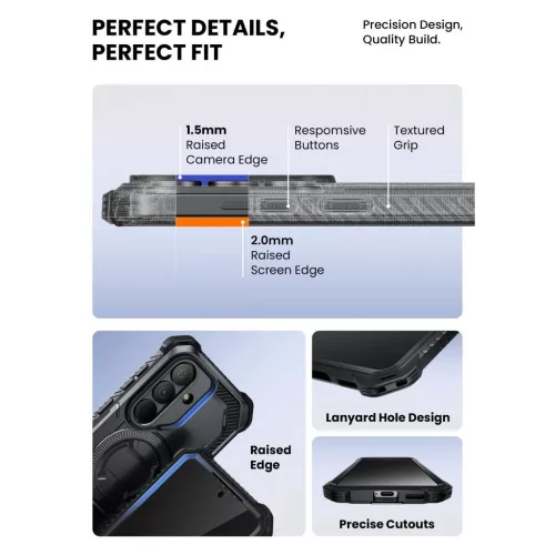 SUPCASE IBLSN ARMORBOX MAG MAGSAFE tok Samsung Galaxy S26 készülékhez, fekete