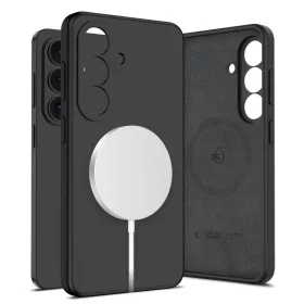   Tech-Protect MagSafe szilikon tok Samsung Galaxy S26 készülékhez fekete