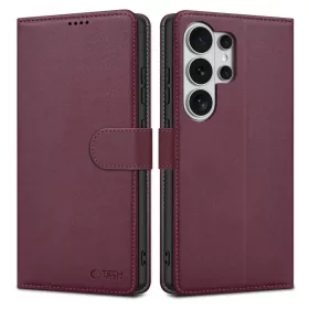   Tech-Protect pénztárcatok Samsung Galaxy S26 Ultra készülékhez bordó