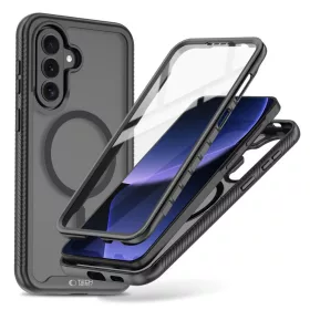   TECH-PROTECT DEFENSE MagSafe tok Samsung Galaxy A57 5G készülékhez matt fekete