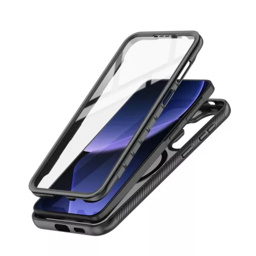 TECH-PROTECT DEFENSE MagSafe tok Samsung Galaxy A57 5G készülékhez matt fekete